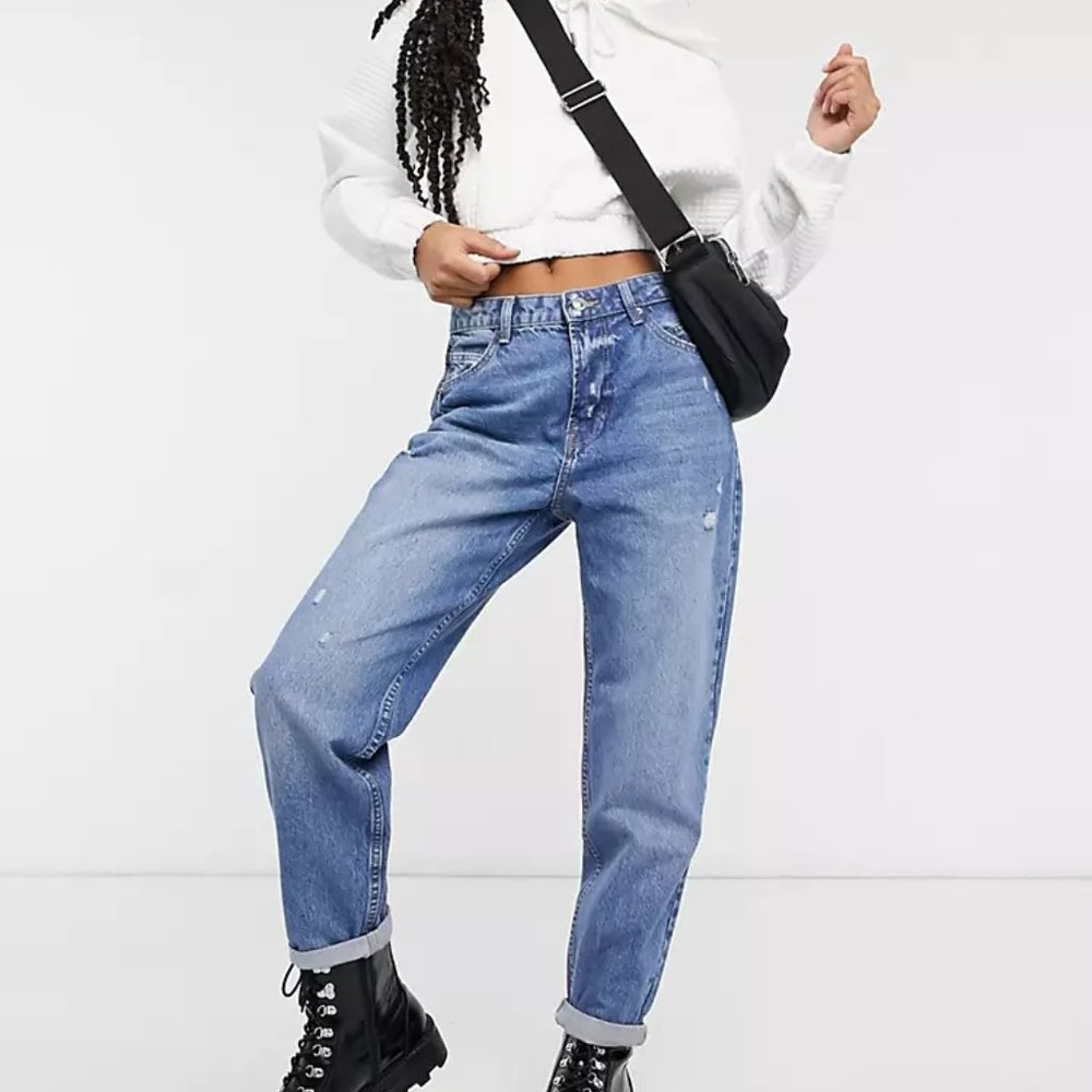 Bershka Mom Jean size 4